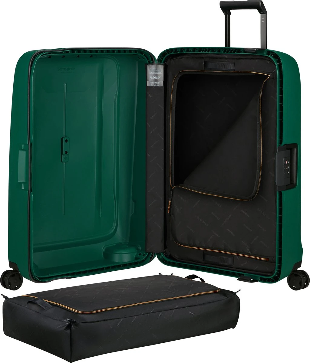 Samsonite Reiskoffer - Essens Spinner (4 Wielen) 75 Cm - Alpine Green - 4.2 Kg - Afbeelding 16