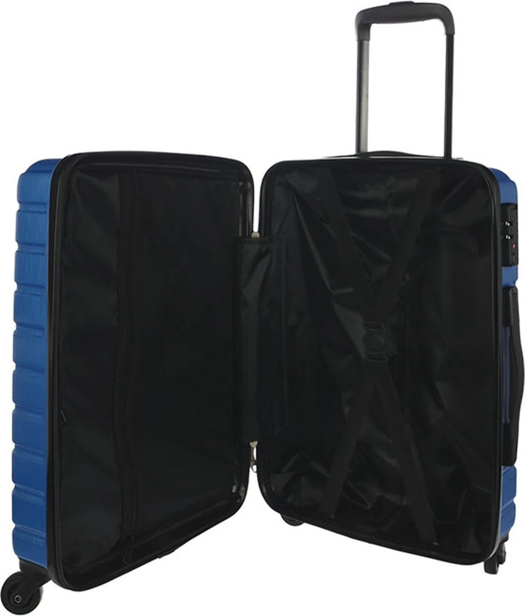 Enrico Benetti Handbagage Koffer Showkoo 52 Steel Blue - Afbeelding 2