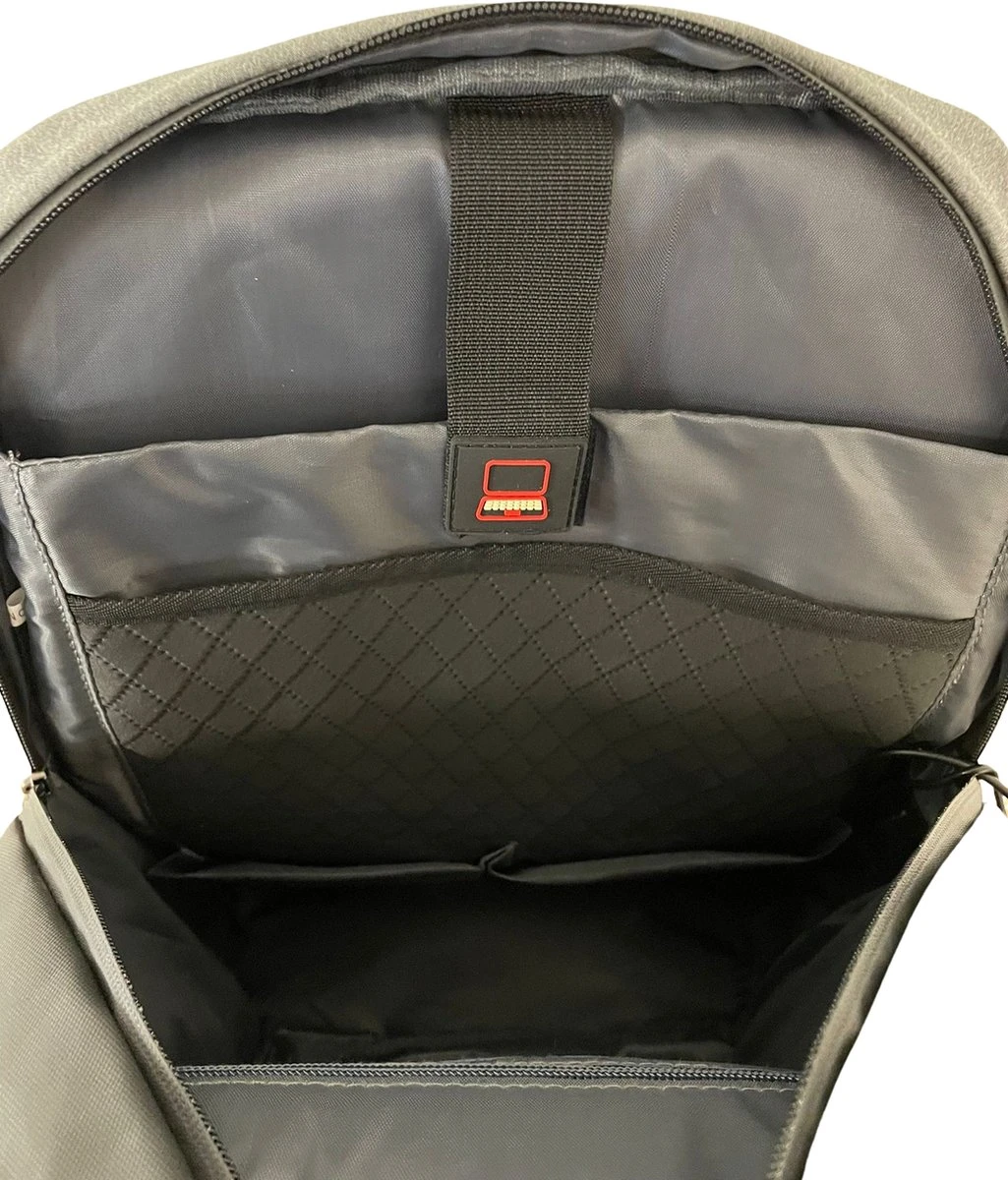 Backpack USB Laptoprugzak - 15,6 Inch - Waterdichte Ritsen - Rugtas - Anti Diefstal - Design 2023 - Afbeelding 7