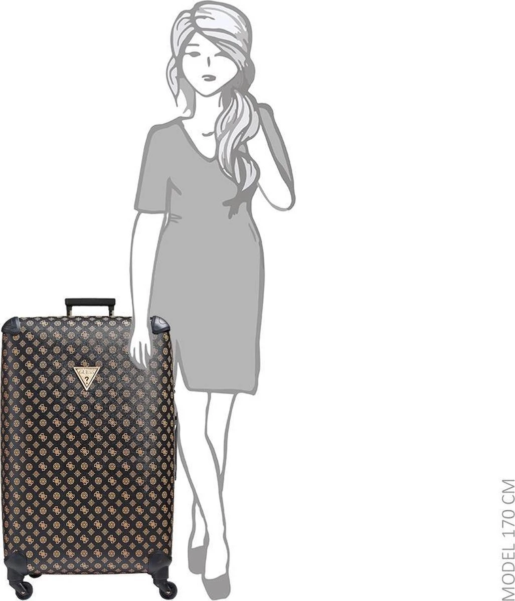 Guess Wilder Travel Dameskoffer - Bruin - Afbeelding 5