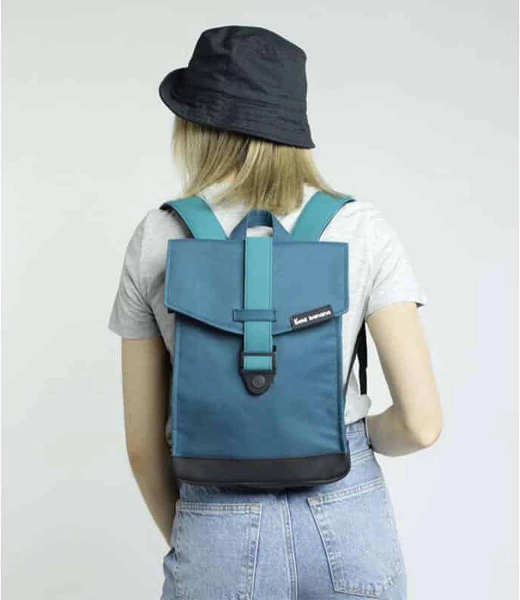 Bold Banana - Envelope Mini Rugzak - Power Petrol - Afbeelding 8