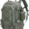 Rugzak 60 Liter - Backpack – Waterdicht - Militaire - Ademend – Licht Groen - Reizen – Geschikt Voor Heren, Dames, Jongens En Meisjes