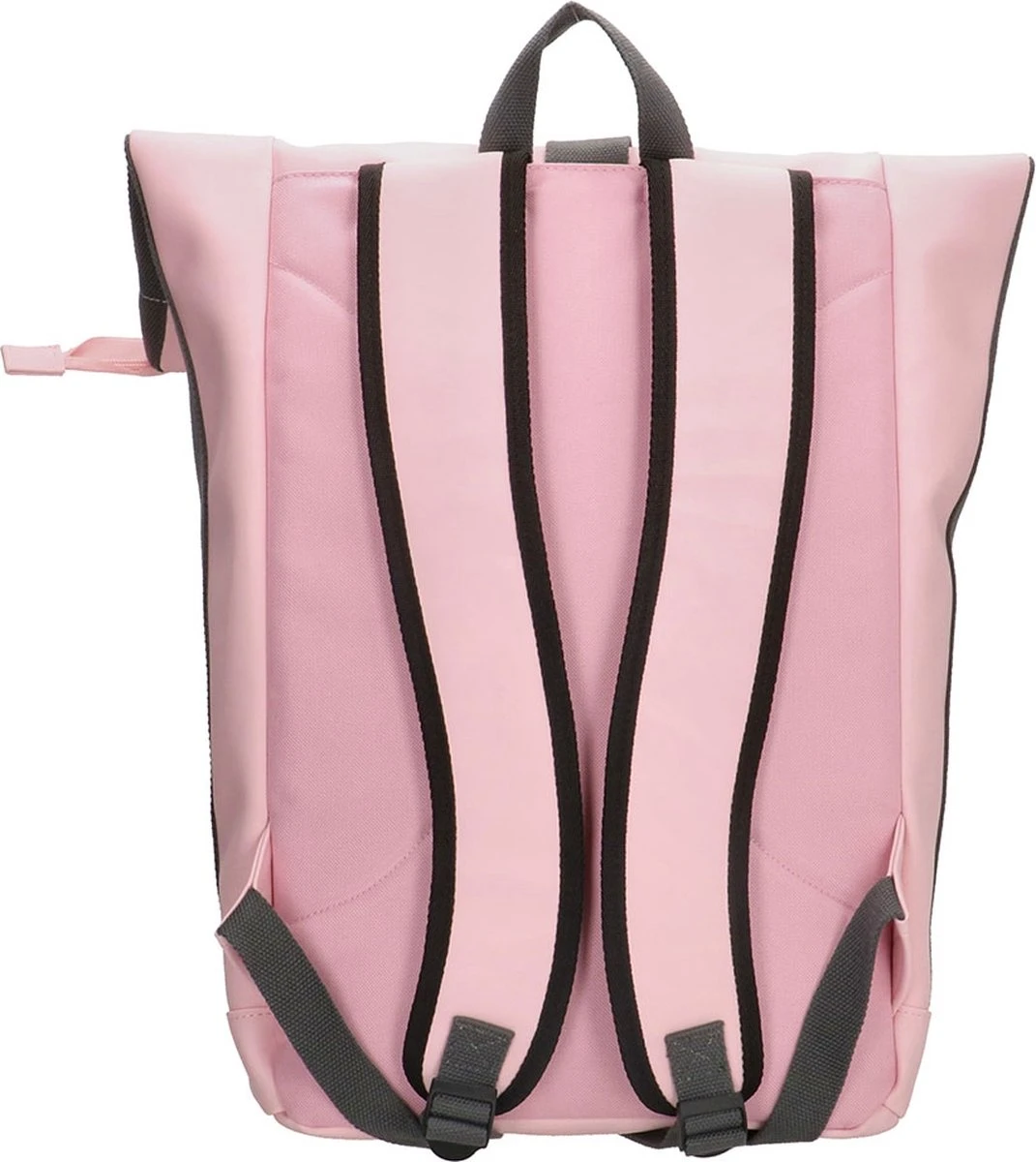 Charm London Neville Waterproof Roll Top Backpack Pink - Afbeelding 5