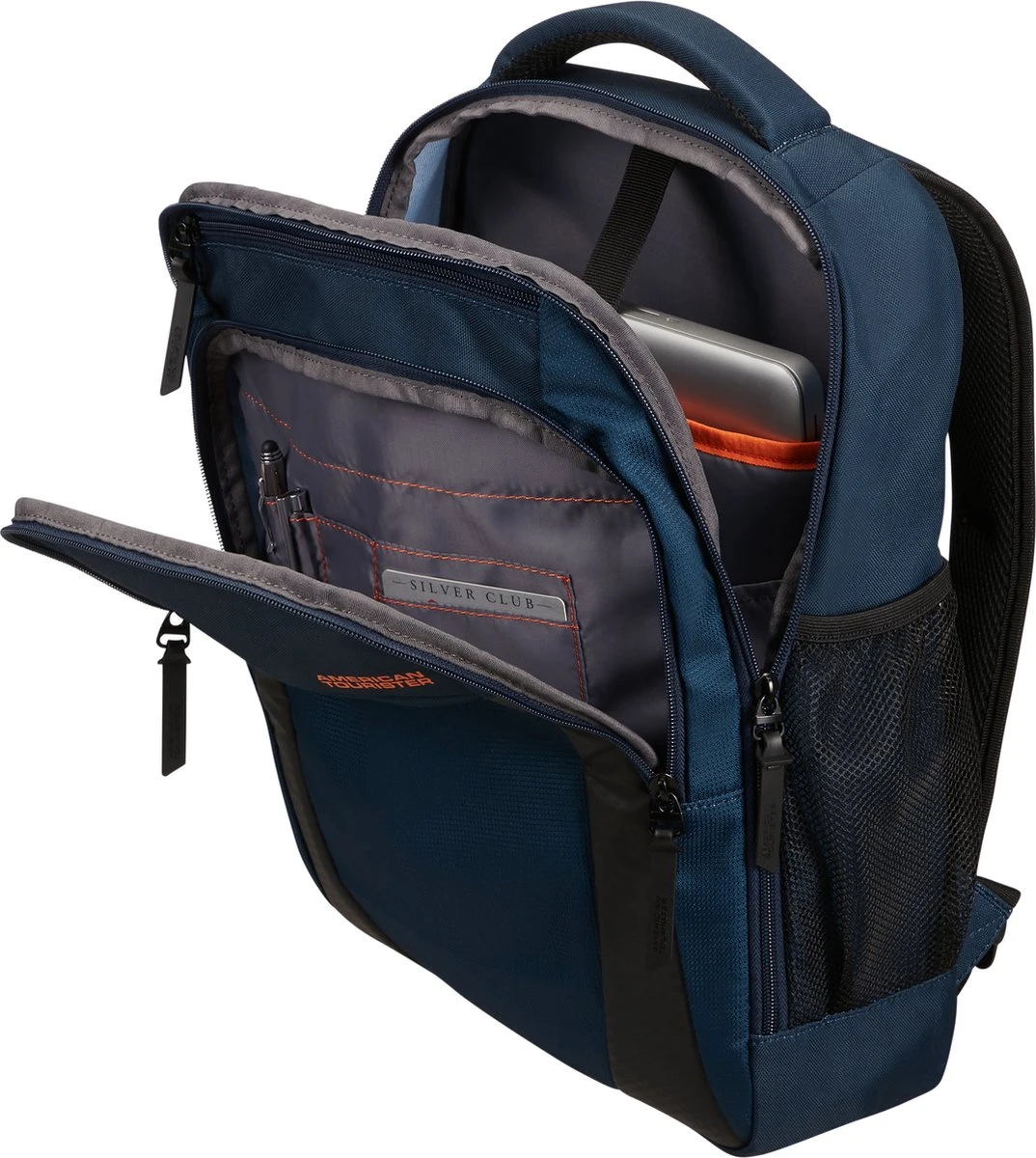 American Tourister Rugzak Met Laptopvak - Urban Groove Ug12 Lapt Bp 15.6" Slim Dark Navy - Afbeelding 5