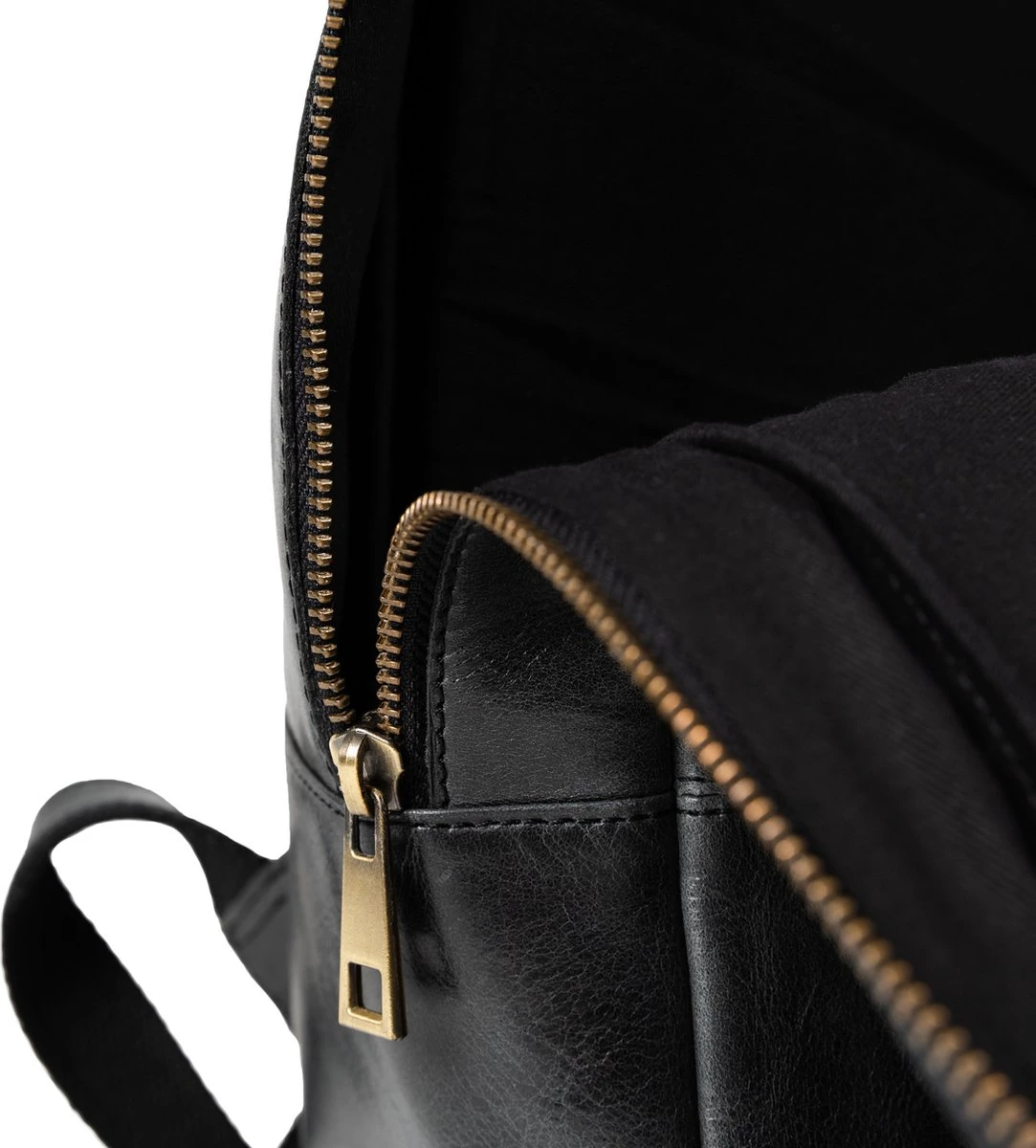 NEGOTIA Alpha - Leren Laptop Rugzak Dames En Heren - Leren Rugtas - 100% Luxe Top-Grain Leer - Zwart - Afbeelding 5