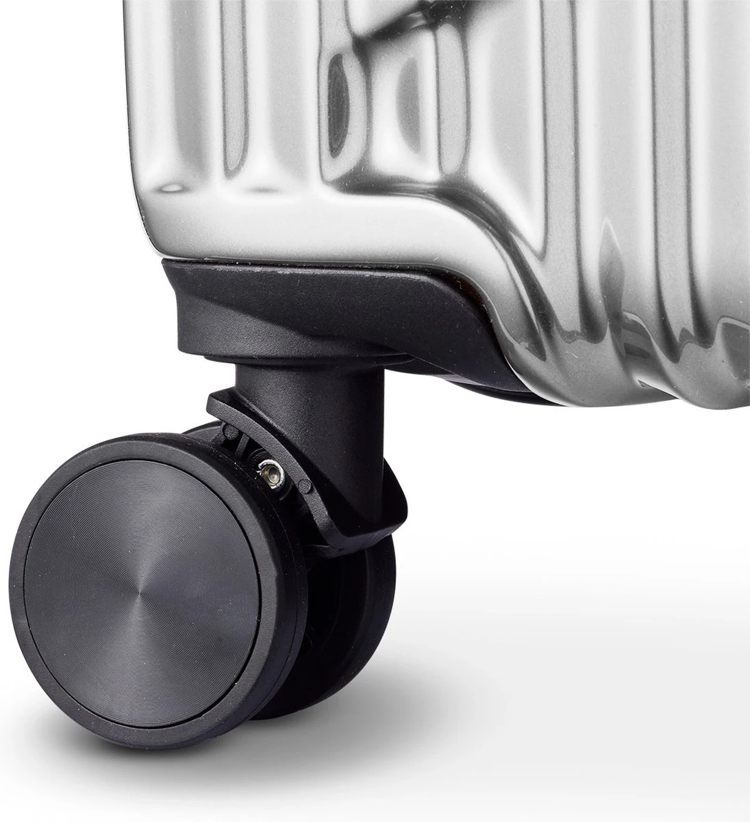 Tesla PC - Handbagage Koffer - 55x35x20 Cm - 4 Wielen - Zilver - Afbeelding 5