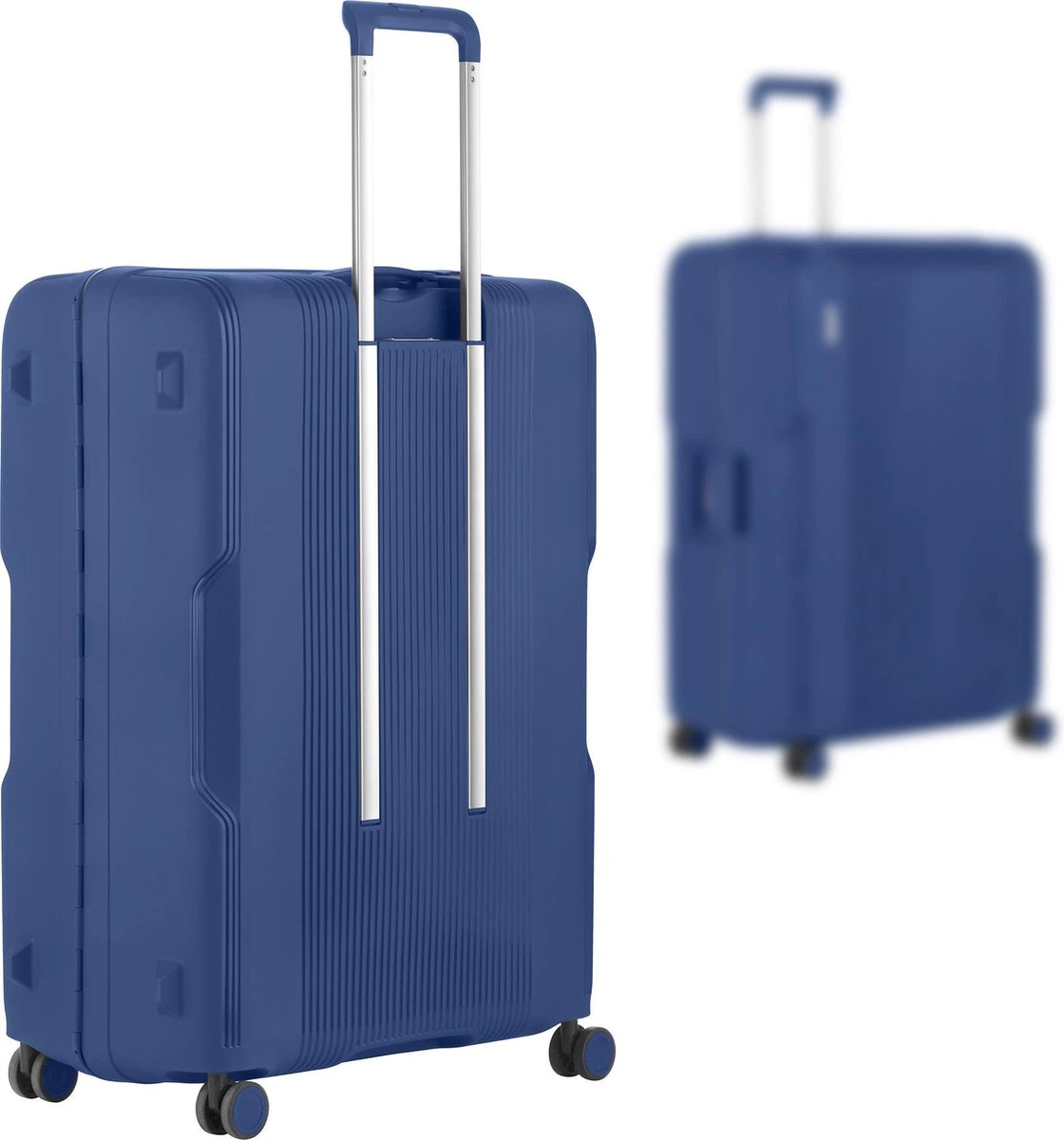 CarryOn Protector Luxe Grote Reiskoffer - Trolley 77cm Met TSA-klikslot - Ultrasterk - Blauw - Afbeelding 3