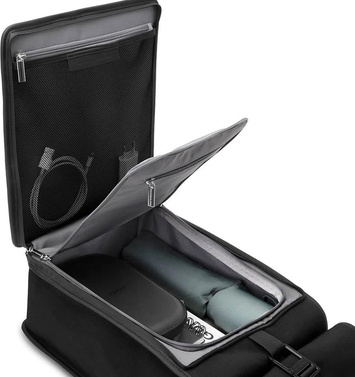 Kapten & Son Lund Pro Rugzak 16 Inch All Black - Afbeelding 7