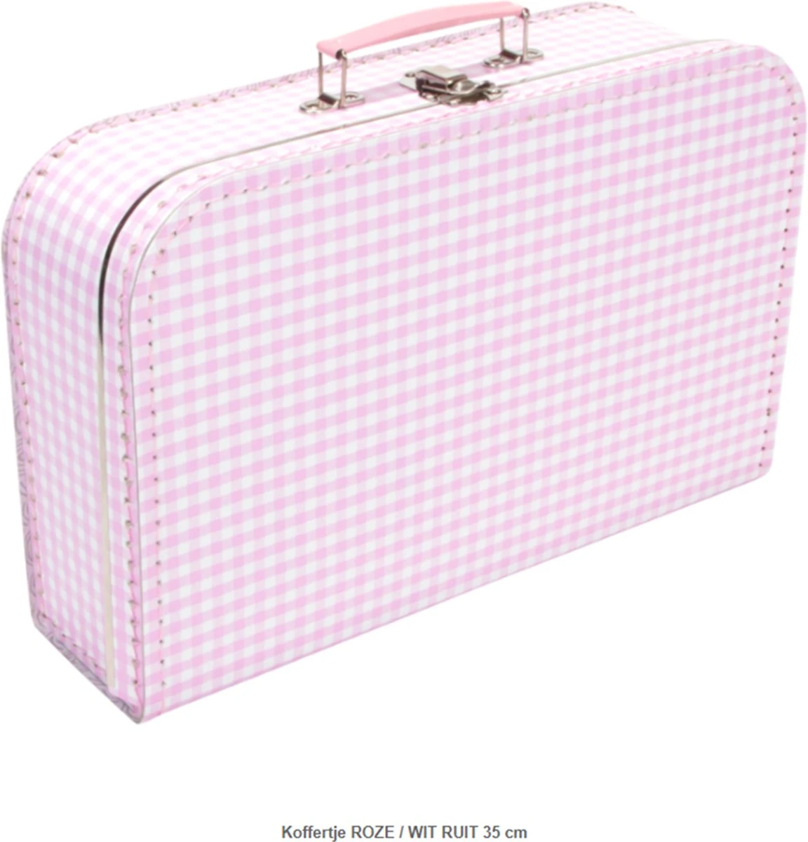 Logeerkoffer Ruit - Kinderkoffer- Kraamcadeau - Geboortecadeau - Opa En Oma - Afbeelding 4