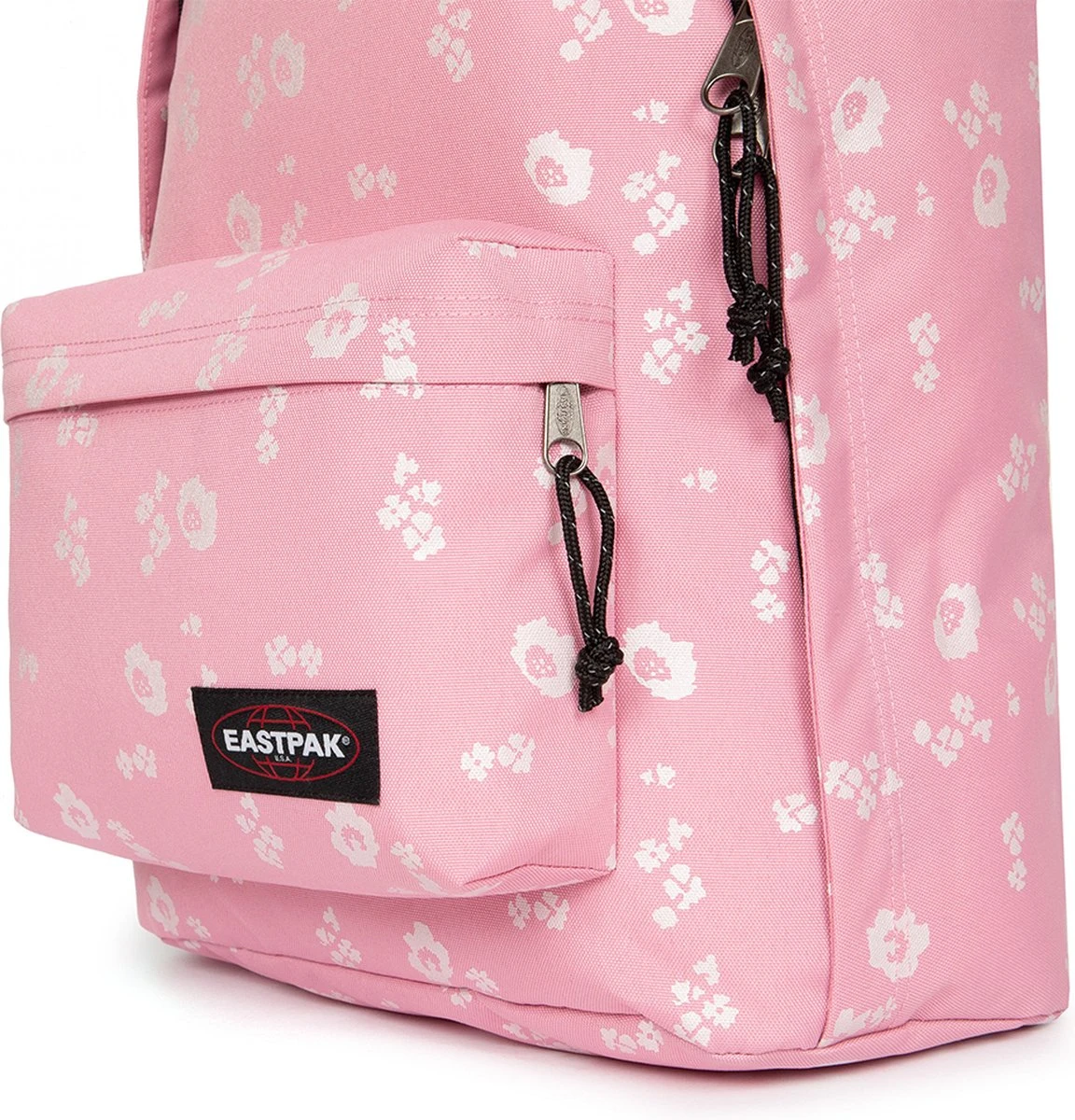 Eastpak Out Of Office Rugzak Flower Shine Pink - Afbeelding 5