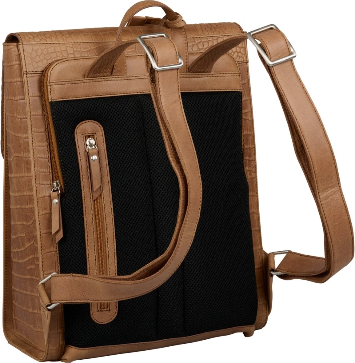 Burkely Casual Cayla Dames Rugtas 14" - Cognac - Afbeelding 3