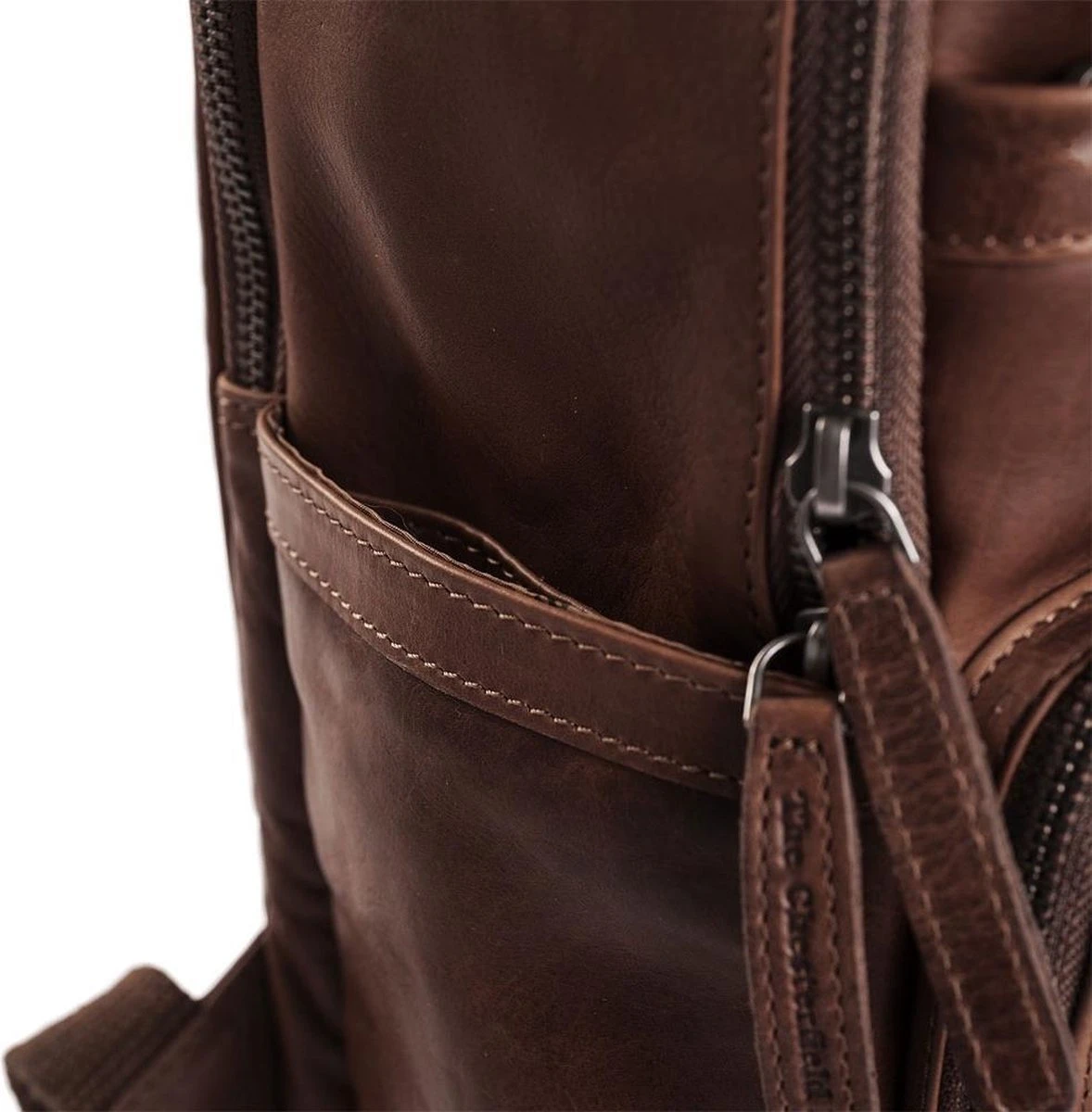 Chesterfield Bags Leren Laptop Rugzak Austin Bruin - Afbeelding 5