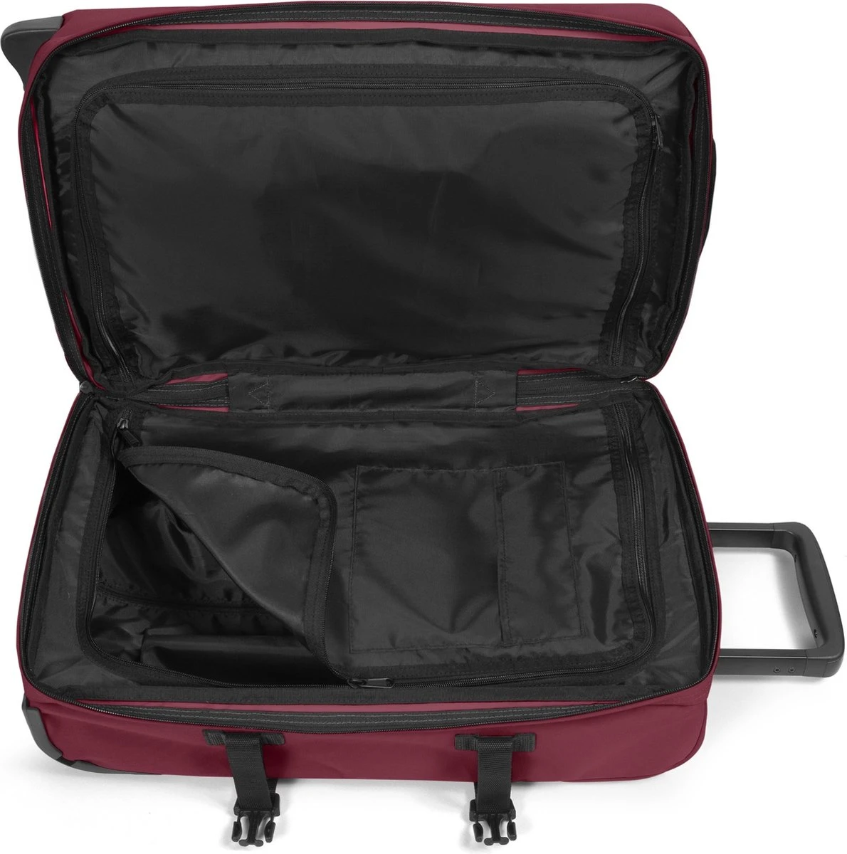 Eastpak TRANVERZ S Reiskoffer, Handbagage (51 X 32.5 X 23 Cm) - Bushy Burgundy - Afbeelding 3