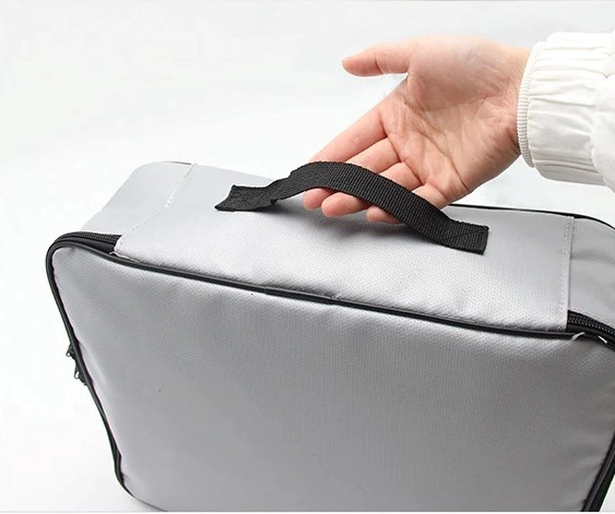 SONTRIX Brandwerende Koffer - Waterdicht - Brandwerend - Brandwerende Tas - Waterdichte Tas - Brandwerende Documententas - Tas - Handtas - Zwart - Afbeelding 5