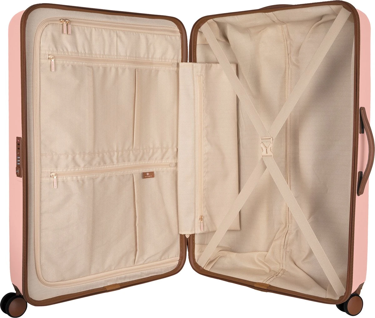 SUITSUIT - Fab Seventies - Coral Cloud - Reiskoffer (76 Cm) - Afbeelding 3