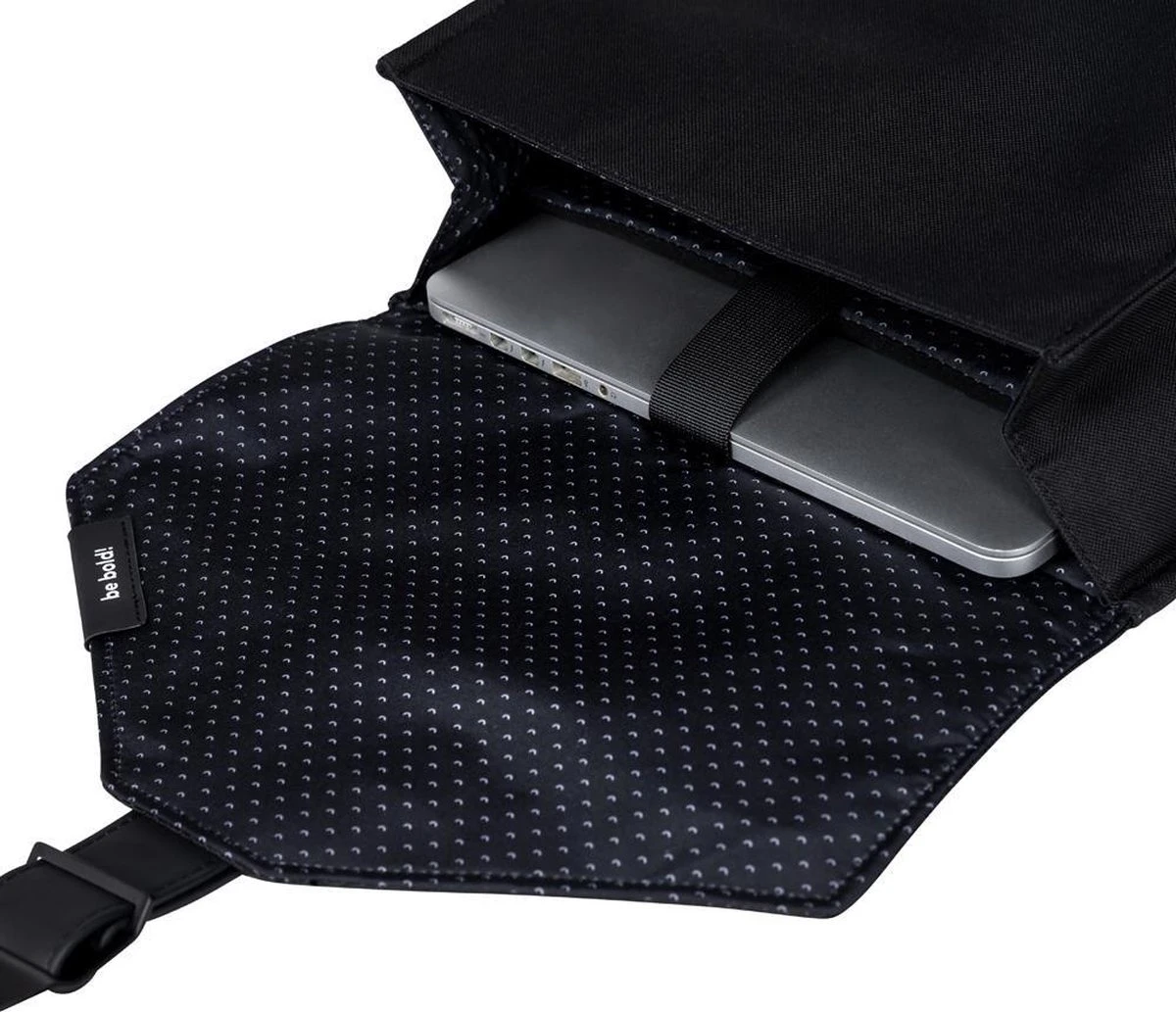 Bold Banana Rugzak 15.6 Inch Laptopvak - Beautiful Black - Afbeelding 4