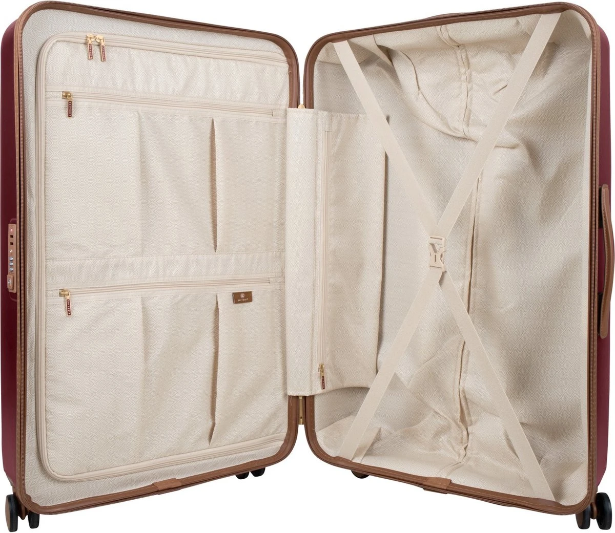 SUITSUIT - Fab Seventies Classic - Biking Red - Reiskoffer (76 Cm) - Afbeelding 3