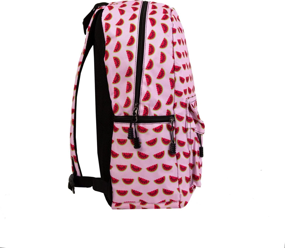 GoPa Rugzak Kinderen | Schooltas | Rugtas | Watermeloen | Fruit | Roze | Vrouwen - Afbeelding 2
