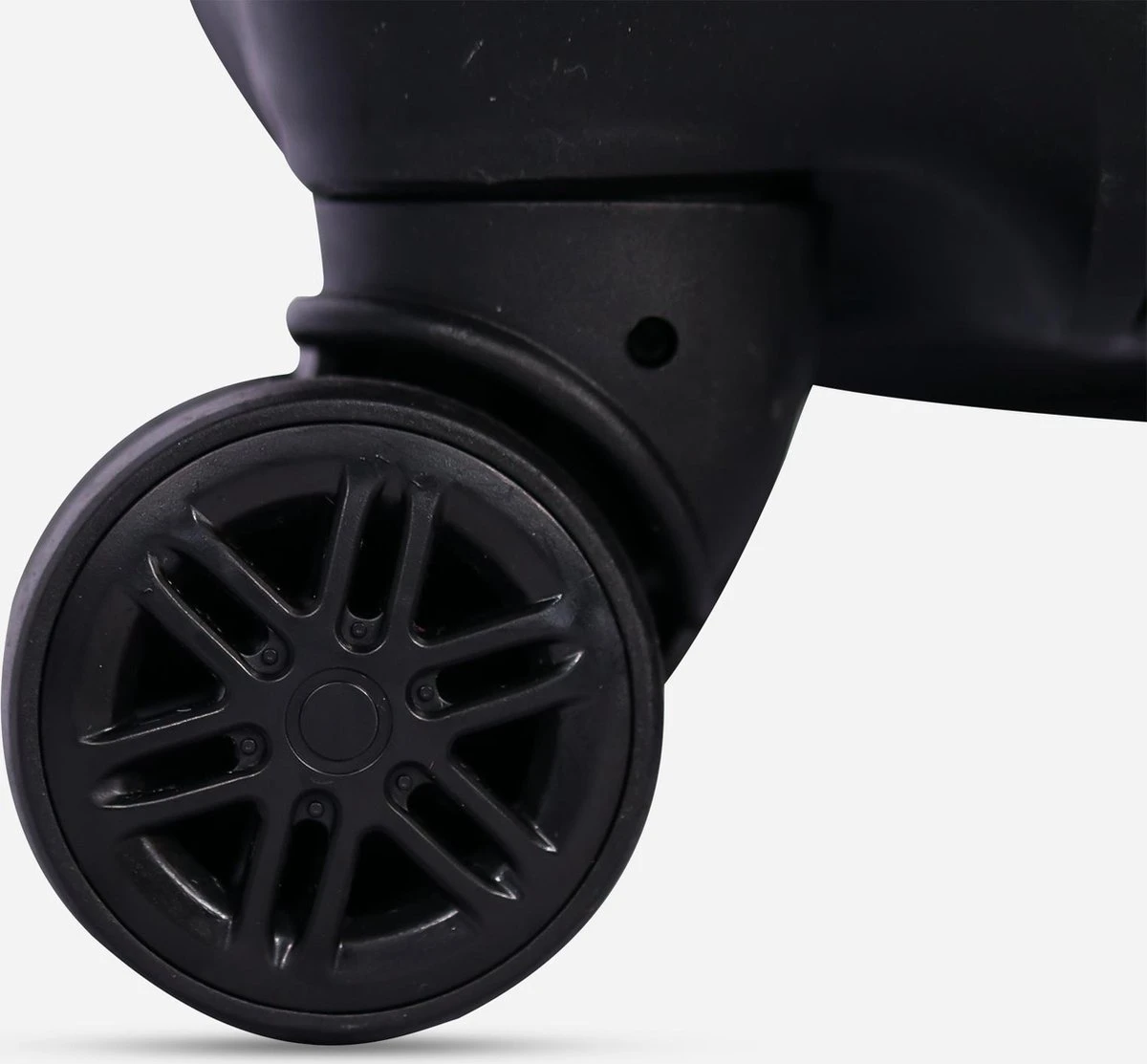 ©TROLLEYZ - Bali No.22 - Trolley - 55cm Met TSA Slot - Dubbele Wielen - 360° Spinners - 100% ABS - Handbagage Koffer In Night Black - Afbeelding 5