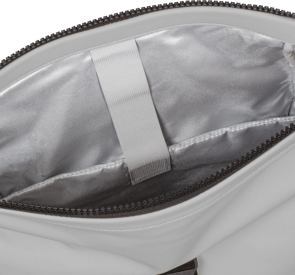 New Rebels® Mart - Rugtas - Grijs - Waterbestendig - Roll-top - 15.6151413121087 - 35x10x46cm - Rugzak / Backpack - Afbeelding 3