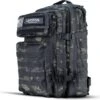 LAYSTON. - 45L Sport School Werk Rugtas - Sport Rugzak - Tactical Backpack - Waterafstotend - Camo Groen