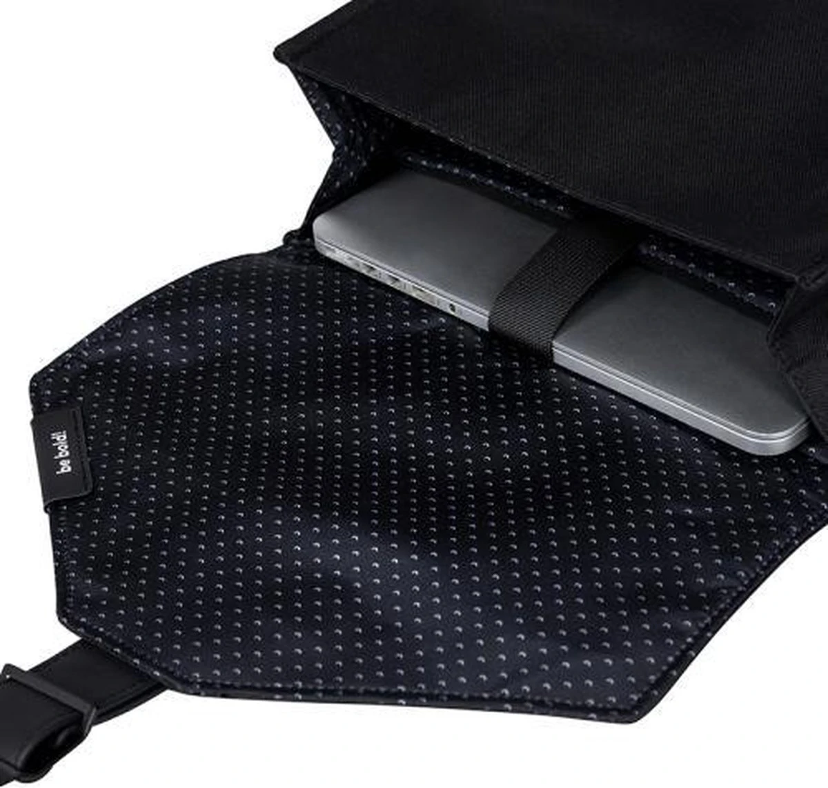 Bold Banana Rugzak 15.6 Inch Laptopvak - Beautiful Black - Afbeelding 11