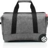 Reisenthel Allrounder Trolley Reiskoffer Reistas Op 2 Wielen - 30L - Twist Silver Grijs