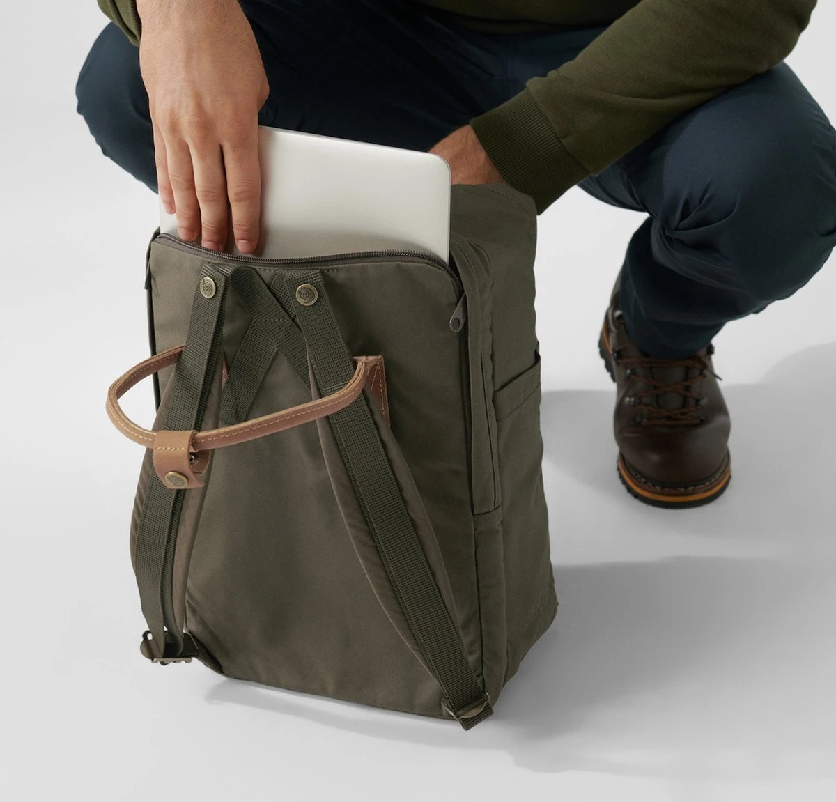 Fjallraven Fjällräven Kånken No. 2 Laptop 15" Unisex Rugzak - Port - Afbeelding 6