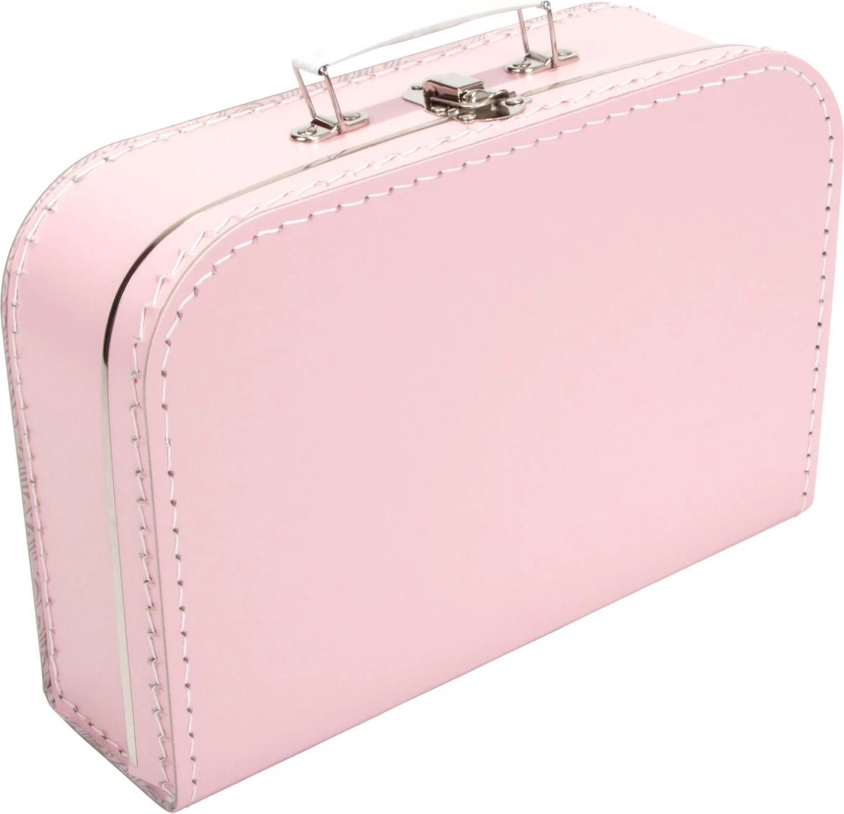 Merkloos Kinder Koffertje BABYROZE 30 Cm Karton. Decoratie, Opbergen Pokemon Kaarten, Opbergen Mondkapjes, Opbergen Pop It Fidget Toys,speelgoed, Logeer Partij, Kinderkoffer.