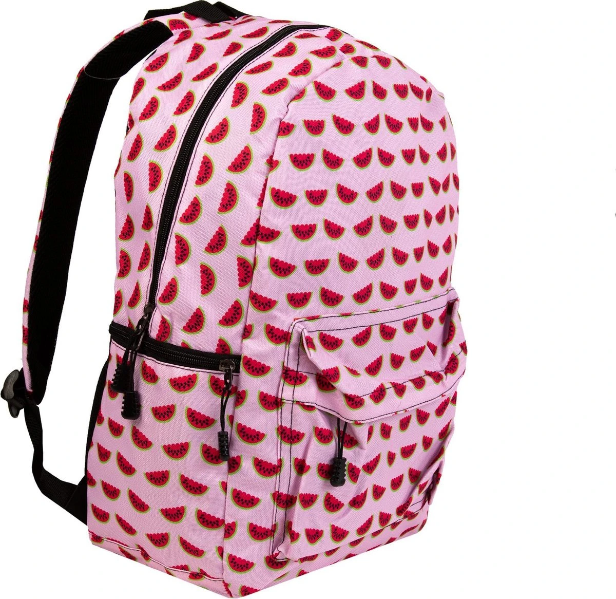 GoPa Rugzak Kinderen | Schooltas | Rugtas | Watermeloen | Fruit | Roze | Vrouwen - Afbeelding 6