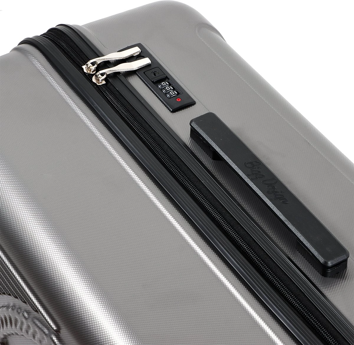 Biggdesign Ocean Handbagage Koffer - Reiskoffer - Grijs - Klein - Afbeelding 9