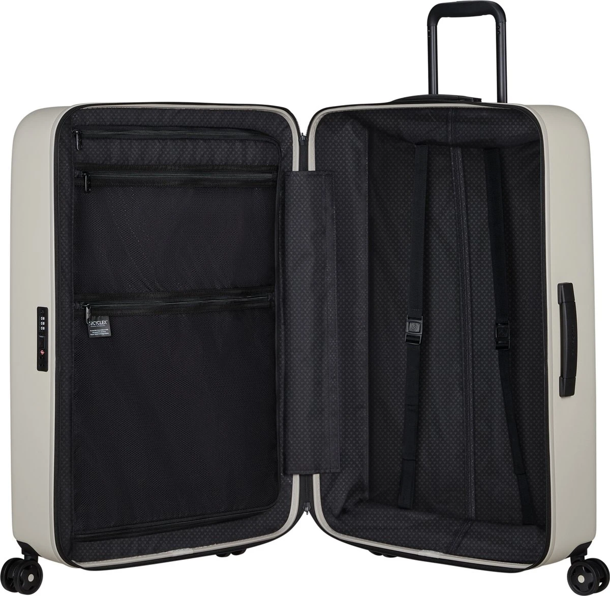 Samsonite Reiskoffer - Stackd Spinner (4 Wielen) 75 Cm - Sand - 4.3 Kg - Afbeelding 9