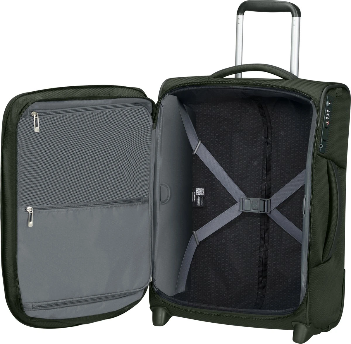 Samsonite Reiskoffer - Respark Upright 55/20 Exp (Handbagage) Forest Green - Afbeelding 4