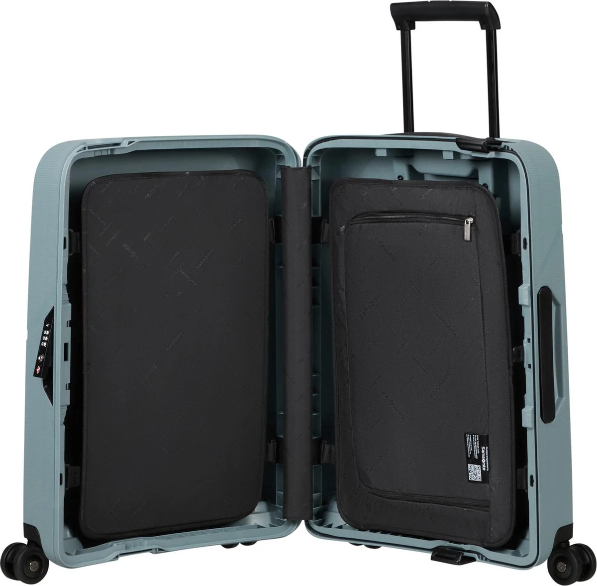 Samsonite Reiskoffer - Magnum Eco Spinner 55/20 (Handbagage) Ice Blue - Afbeelding 4