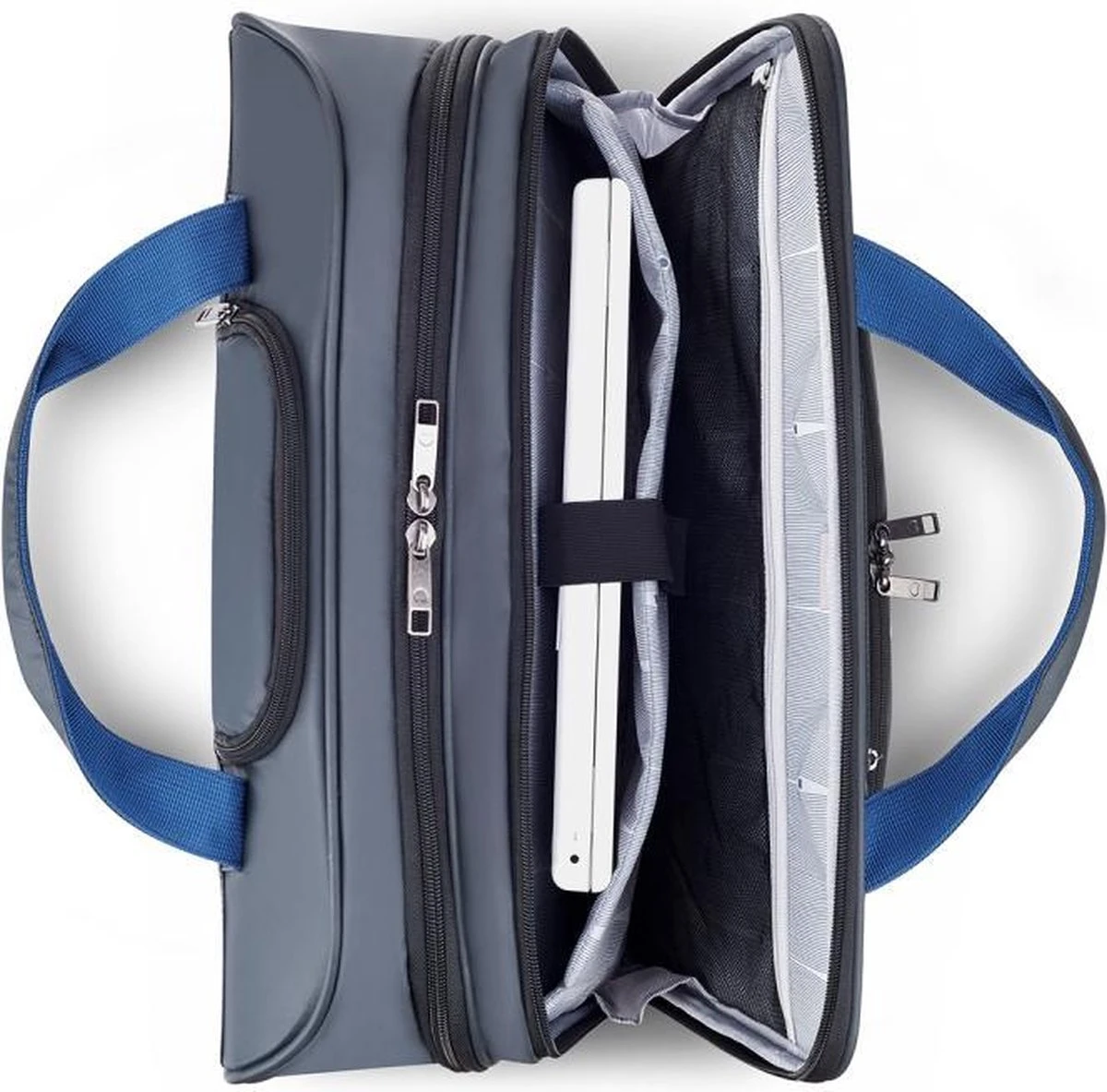 Delsey Parvis Plus Trolley L - 17.3 Inch Laptopvak - Grijs - Afbeelding 5