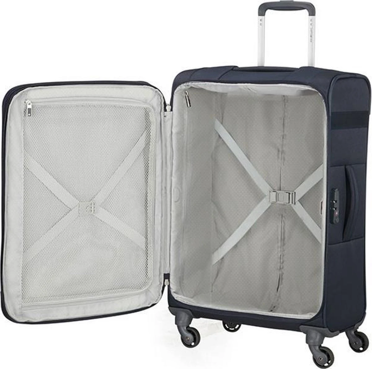 Samsonite Reiskoffer - Citybeat Spinner 78/29 Uitbreidbaar (Large) Navy Blue - Afbeelding 13