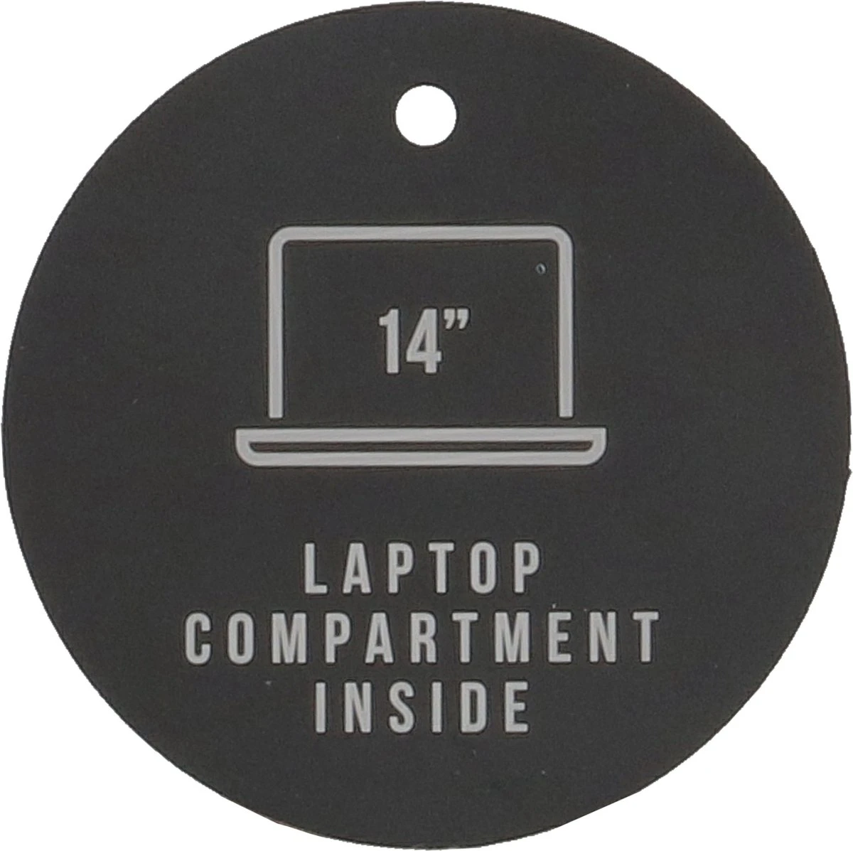 Enrico Benetti Nairobi Laptoprugzak 14 Inch - 46179 - Panter Zwart - Afbeelding 8