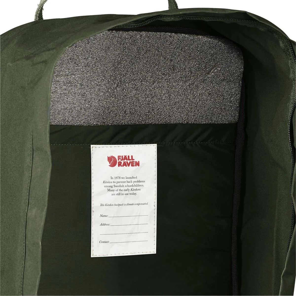 Fjallraven Kanken Laptoprugzak 15 Inch - Forest Green - Afbeelding 10
