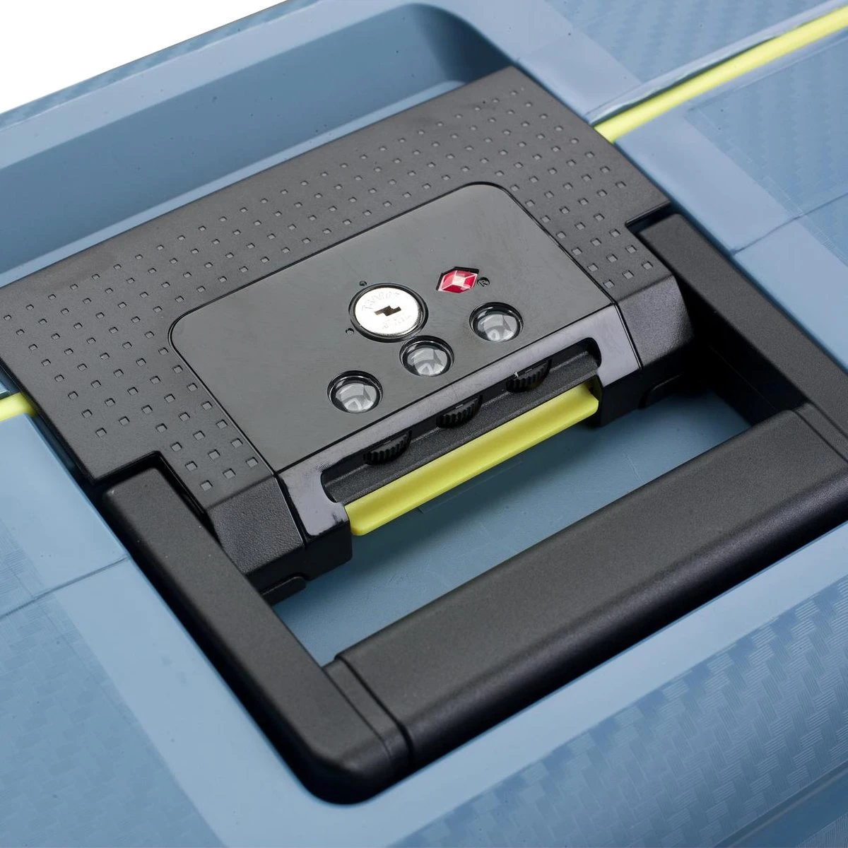 CarryOn Steward TSA Reiskoffer - 65cm Trolley Met Kliksloten - Dubbele Wielen - Blauw - Afbeelding 10