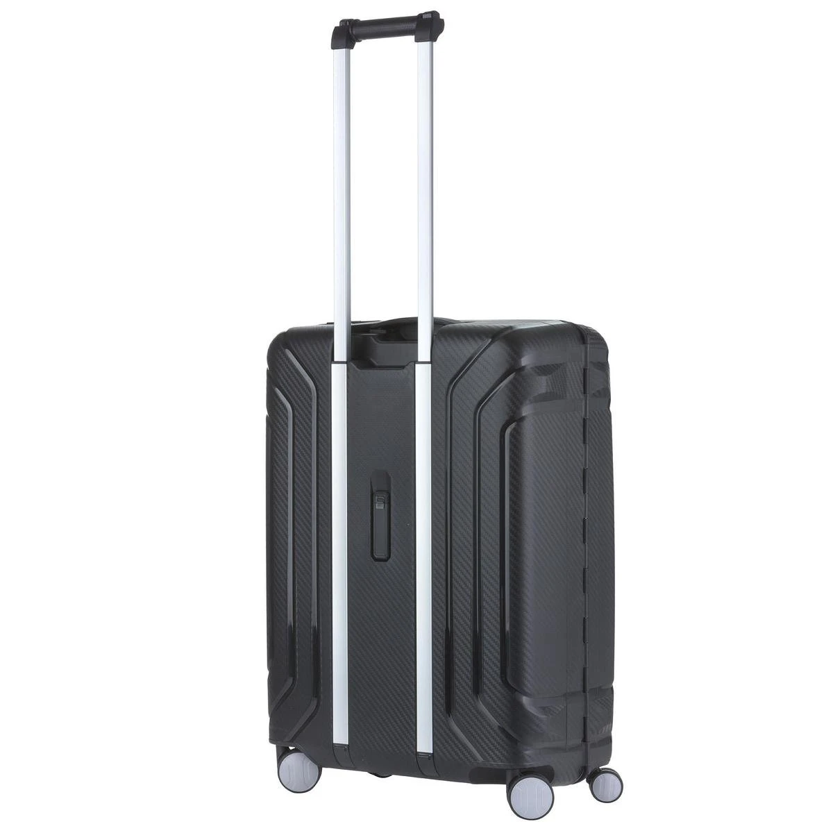 CarryOn Steward TSA Reiskoffer - 65cm Trolley Met Kliksloten - Dubbele Wielen - Zwart - Afbeelding 3
