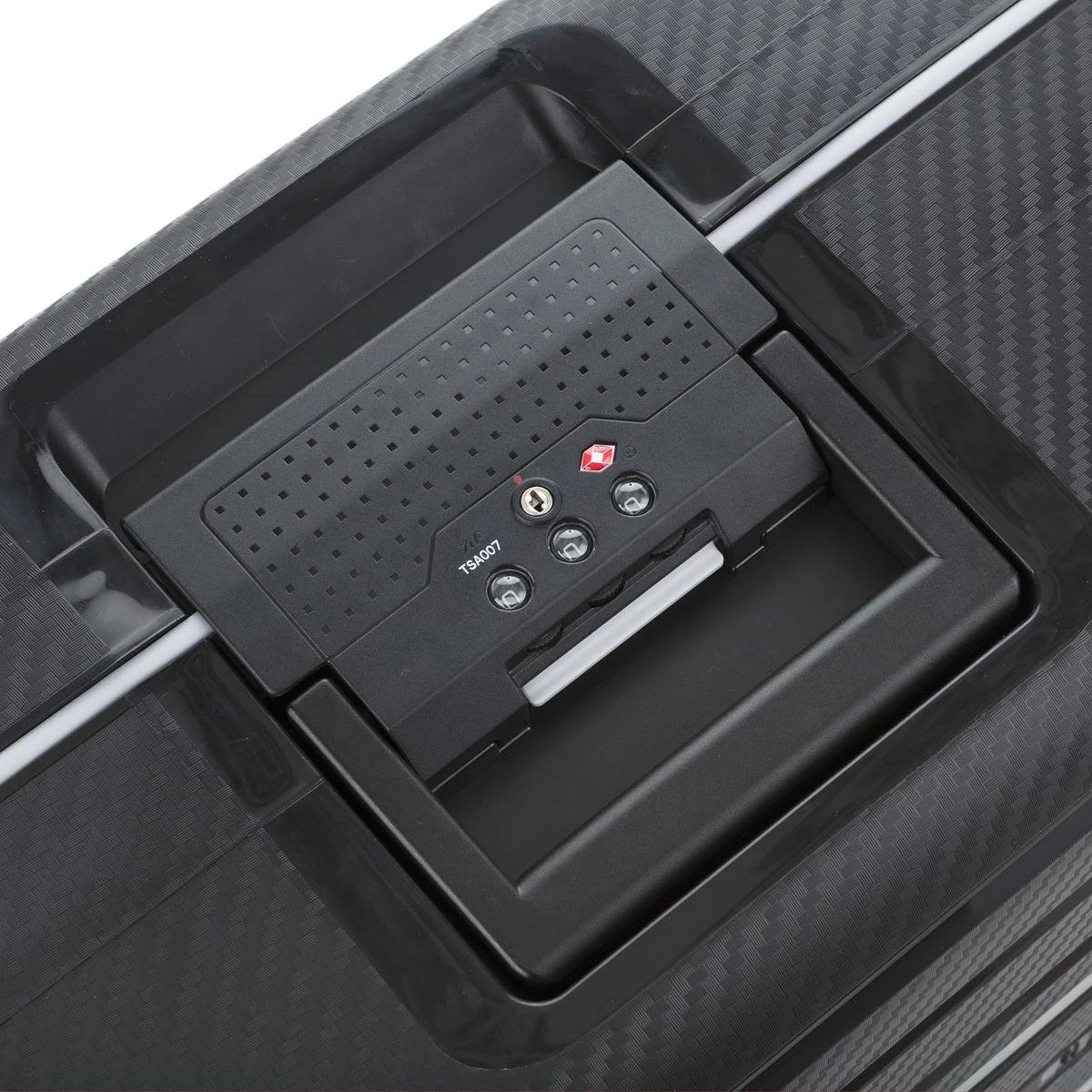 CarryOn Steward TSA Reiskoffer - 65cm Trolley Met Kliksloten - Dubbele Wielen - Zwart - Afbeelding 6