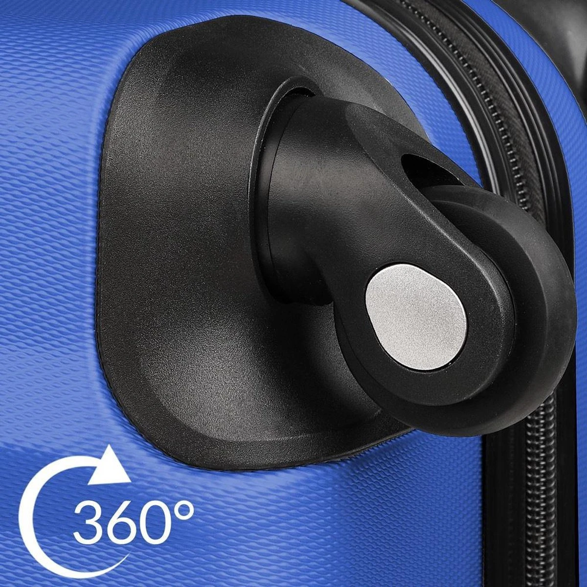 Deuba Hard Case Koffer Baseline L Navyblauw - Afbeelding 5