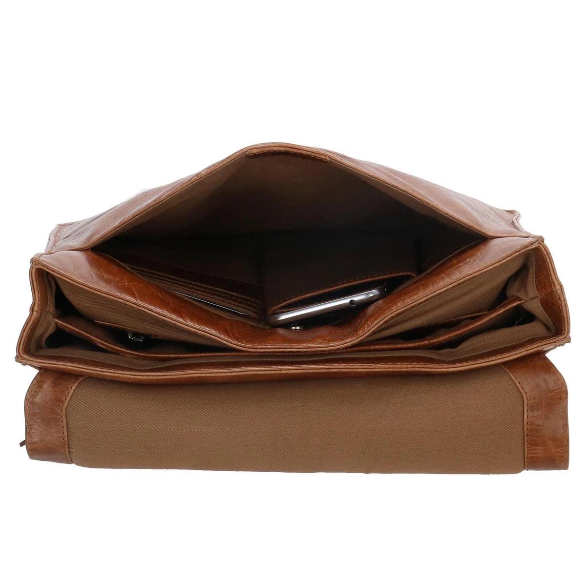 Micmacbags Porto Rugzak - 15 Inch - Bruin - Afbeelding 6