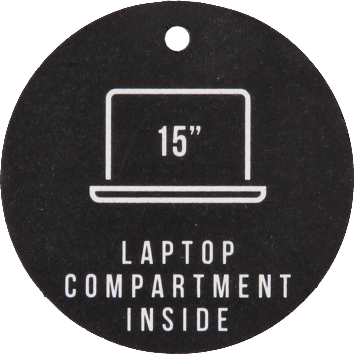 Enrico Benetti Rotterdam 66598 Laptop Rugzak / Businesstas Rolltop Rugzak 15" Laptopvak - Zwart - Afbeelding 6