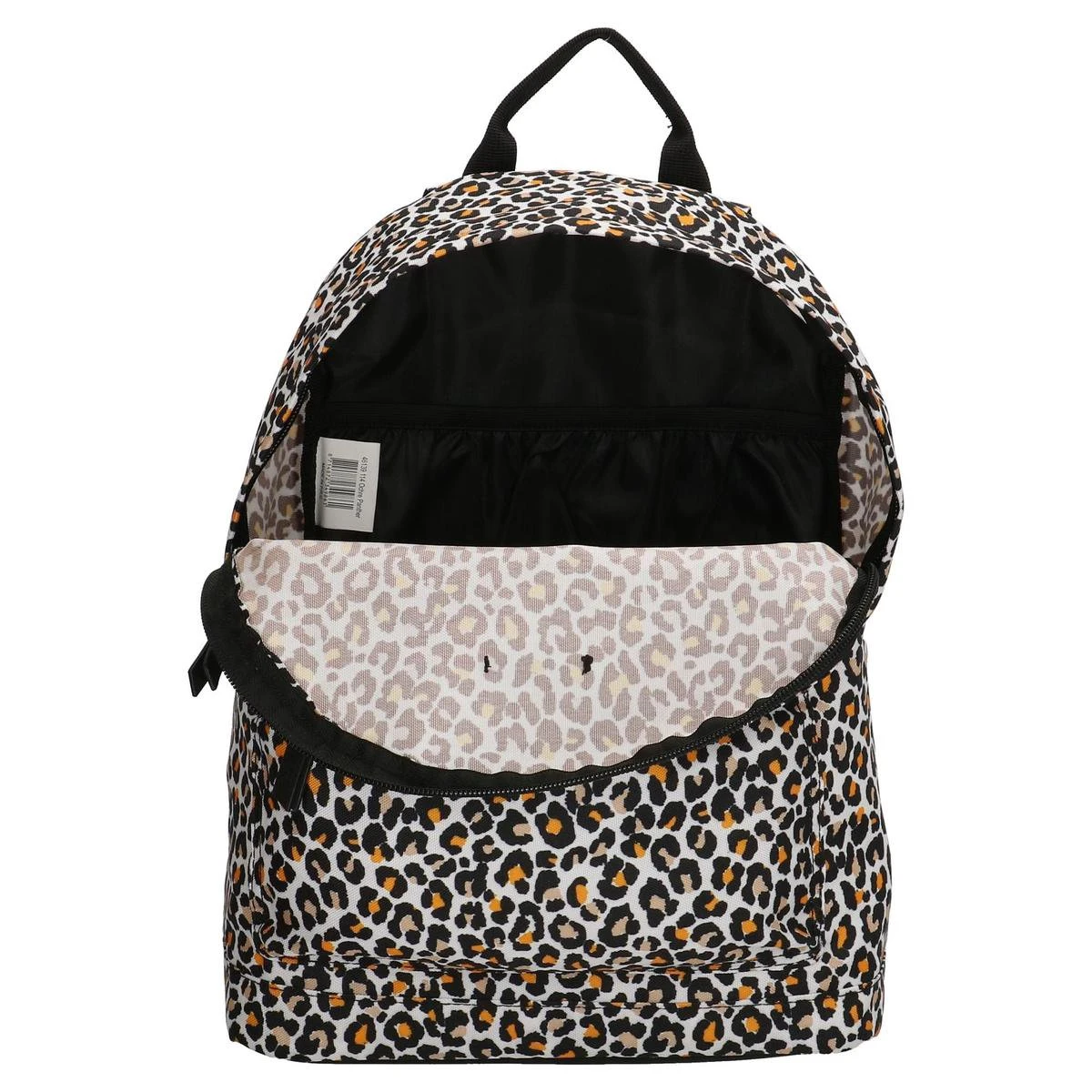 Enrico Benetti Bunbury Rugzak Met Tabletvak - 46139 - Panterprint Oker Geel - Afbeelding 5