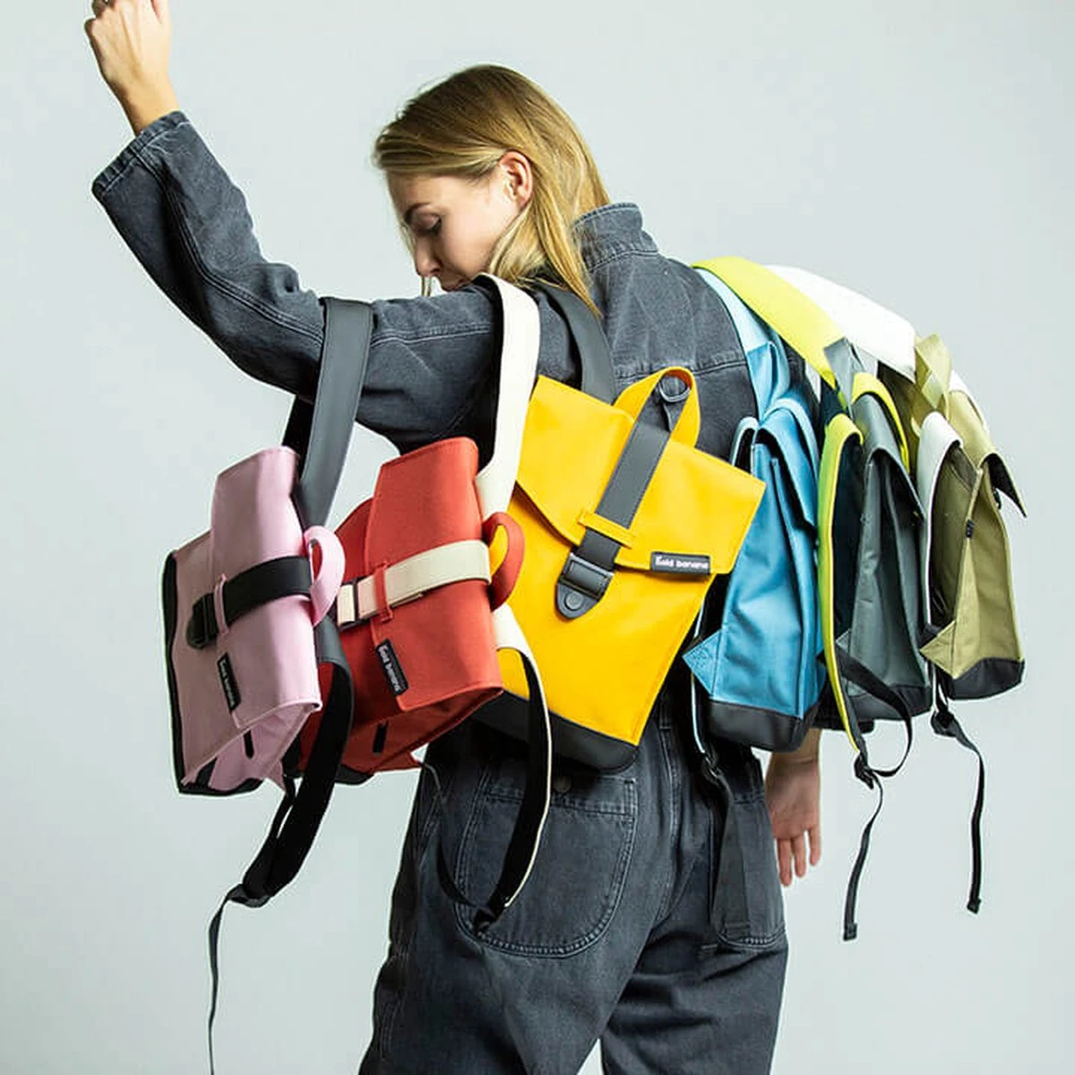 Bold Banana - Envelope Mini Rugzak - Power Petrol - Afbeelding 12