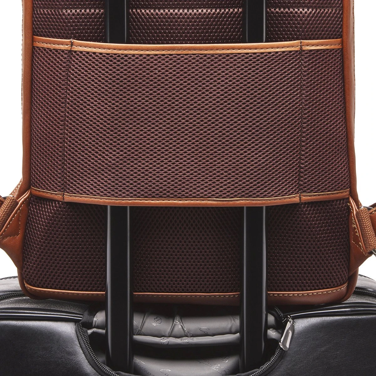 Castelijn & Beerens - Firenze Laptoprugzak 15,6 + Tablet RFID | Lichtbruin - - Afbeelding 2