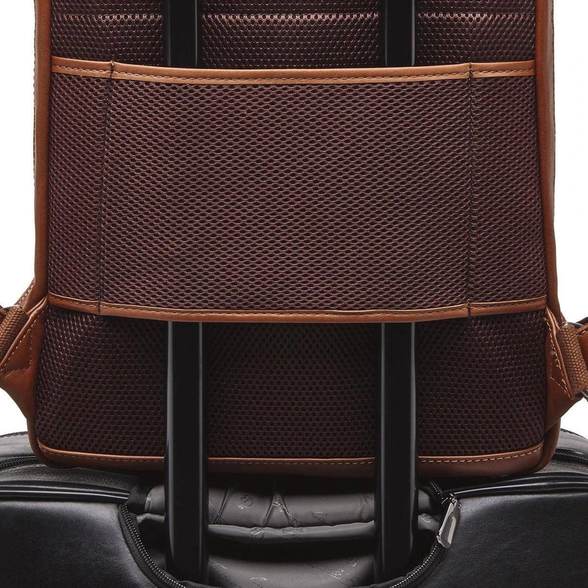 Castelijn & Beerens - Firenze Laptoprugzak 15,6 + Tablet RFID | Lichtbruin - - Afbeelding 7