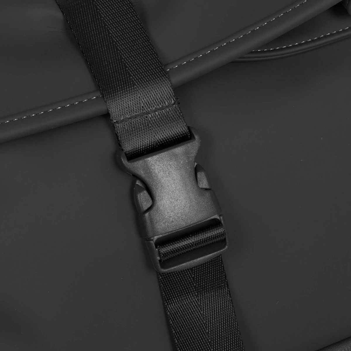 New Rebels® William - Rugtas - Zwart - Waterafstotend - 15.6151413121087 - 16L - 28x13x43cm - Rugzak / Backpack - Afbeelding 7