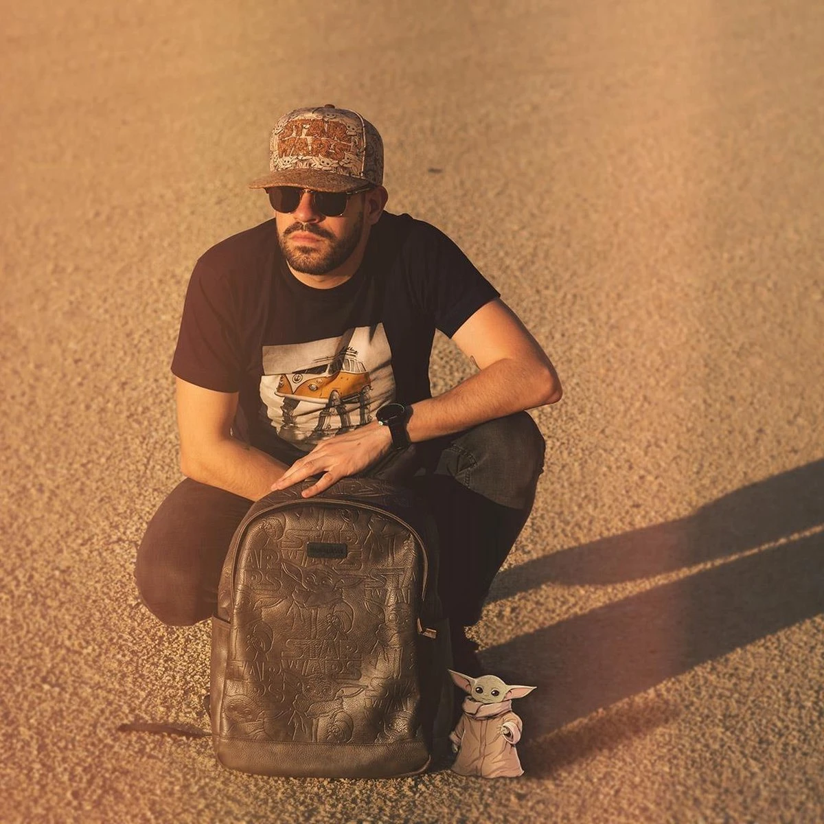 Star Wars The Mandalorian - Rugzak - Baby Yoda - Hoogte 45cm - Afbeelding 7